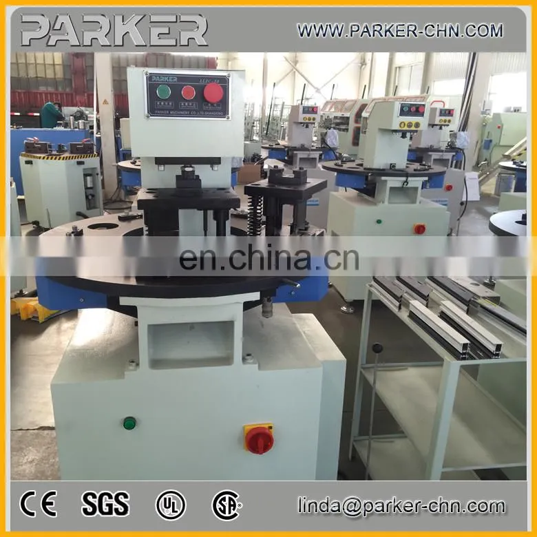 Spare parts service aluminium punching machine for window door production