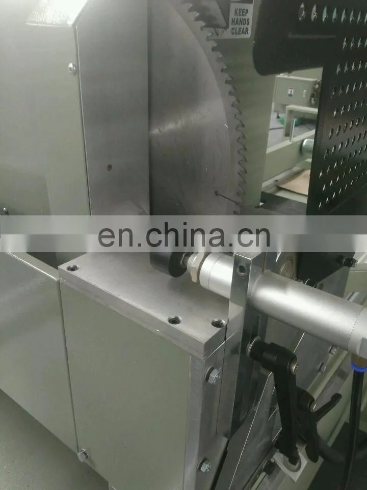Professional PVC Window Profile Double Head Mitre Cutting Saw for Sale