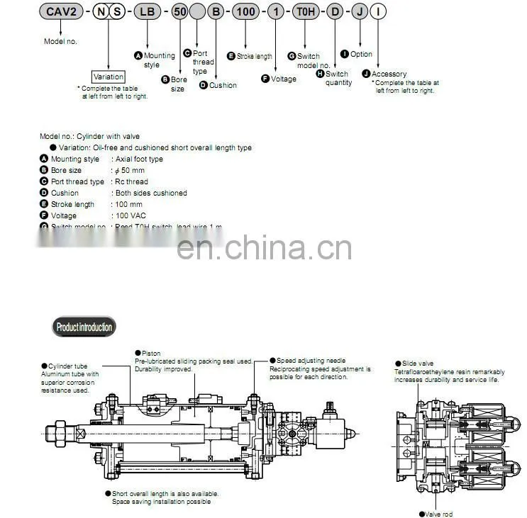 CKD Cylinder Japan Cylinder CAV2-50-P2