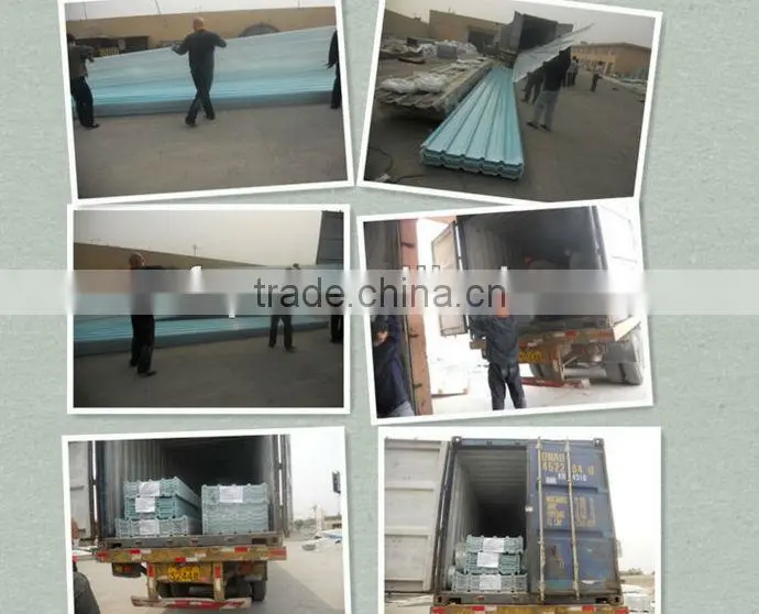 FRP plane skylight /fiberglass Stadium roof plane/ arc-shaped Sun lighting roof
