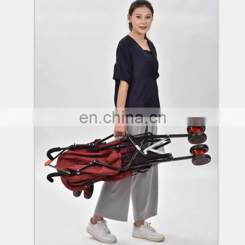 Outdoor Silver Coated Baby Stroller Chair Clamp Umbrella