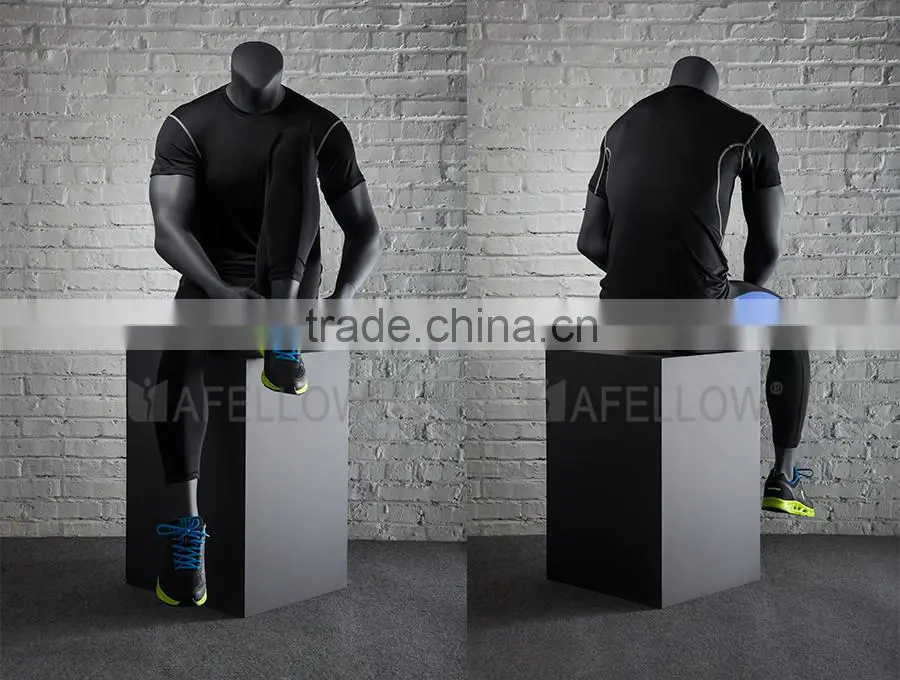 headless sport mannequin for window display