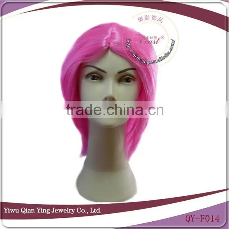 cheap short nice cute blond straight synthetic bob style party wigs