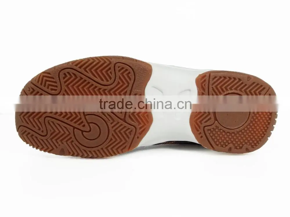 2014 Best Quality Lightweight Leather and Mesh upper Squash Shoe