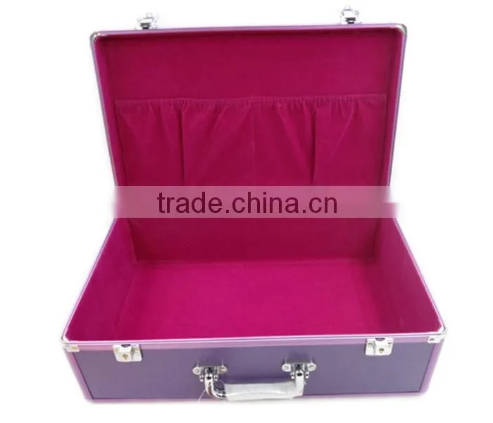 2015 cheap aluminum cases fashion silver aluminum watch case Aluminum tools case