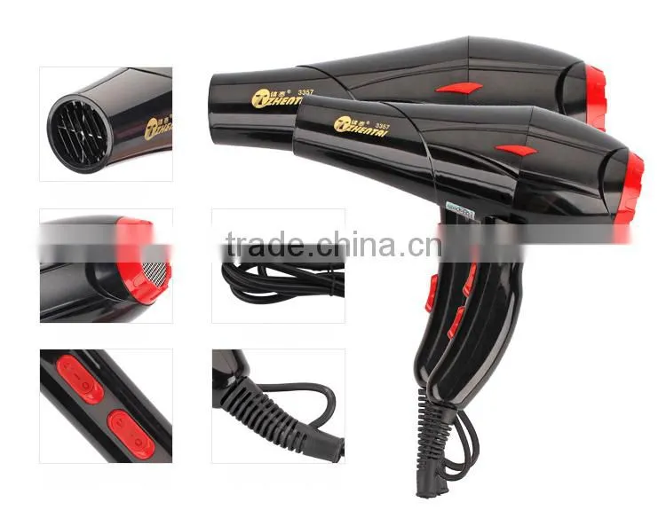 Big Power Hair Dryer Fashion Electric Hair Dryer With Comb