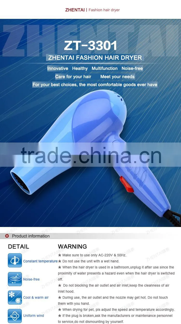 110V Foldable Hair Dryer,Wholesale Gift Hair Dryer, Cute Hair Dryer