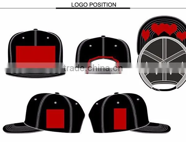 Custom Hats Curve Brim Snapback Cap and Hat Camo Mesh Trucker Cap 5 Panel Hat