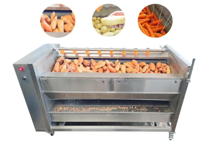Genyond Batch Type Brush Peeling Machine