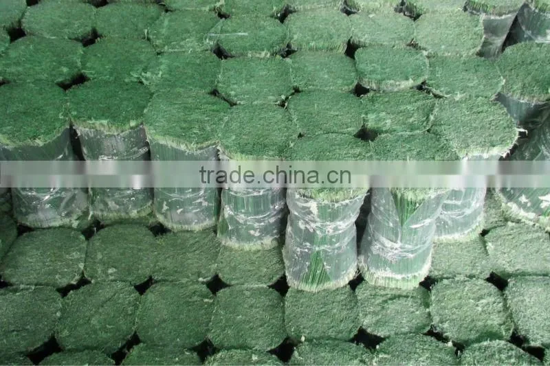 PET Pine Needles Used for Making Artifical Christmas Tree (PVC Monofilament)