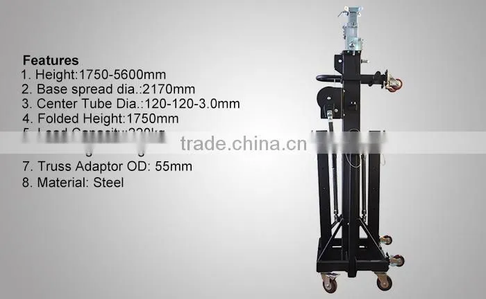 Heavy Duty Steel Professional Stage Light Stand LS016