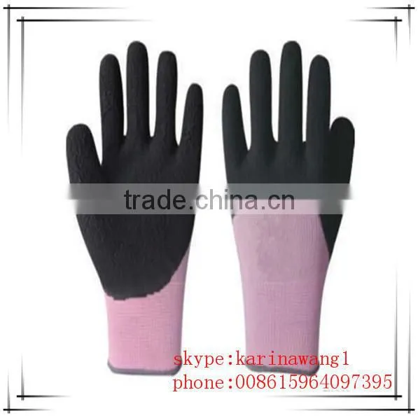 latex coating work glove manufacturer in china