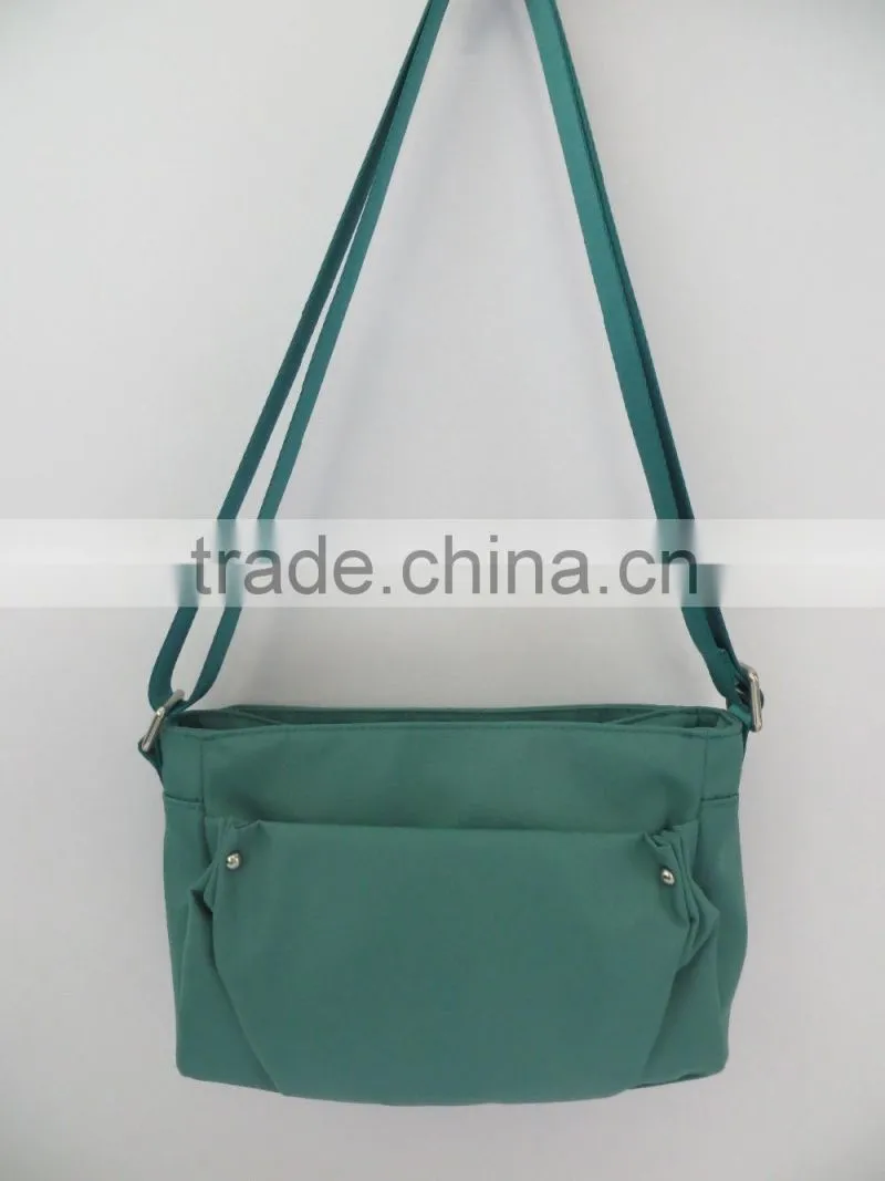 high quality waterproof nylon handbag shoulder strap bag