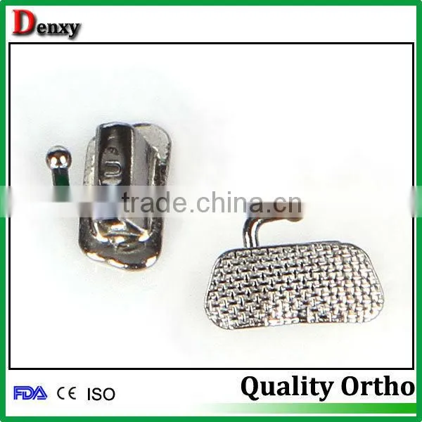 Dental Supplies Lingual Brackets Orthodontic Buccal Tubes Bondable / Weldable 0.018"/0.022" Orthodontic Buccal Tube