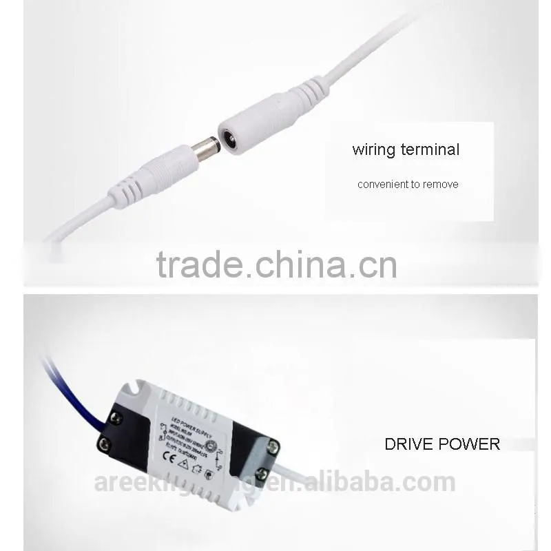 Factory price 3W 4W 6W 12W slim round ceiling LED panel light