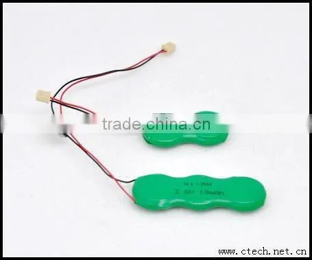 nimh 2.4v 18mAh battery pack