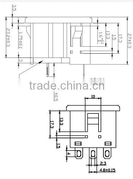 India 6A 240V 32 amps industrial socket