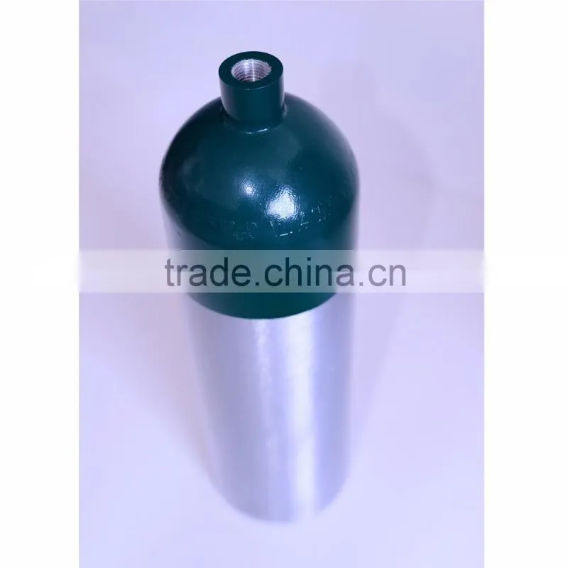 CE approved DOT M22 empty medical portable oxygen cylinder