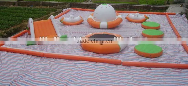 2014 Cheap commercial standard inflatable aqua park for kids