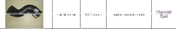"Chevrolet Opel" Car Radiator Rubber Hose