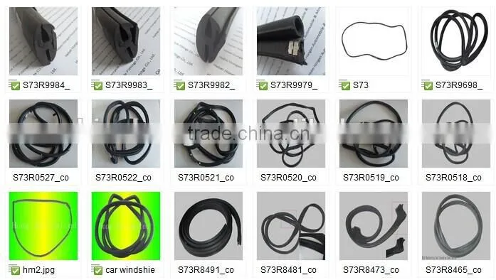 automotive(silicone seal/epdm seal/pvc seal)rubber seals&car window weatherstrip