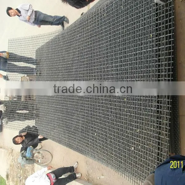 hook with steel reinforced mine mesh screen