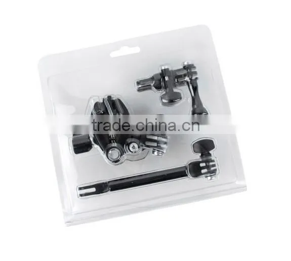 360-degree Rotation Clip Jam for Gopro 4 3+/3 2 1 Guitar Music Clamp Holder Mount