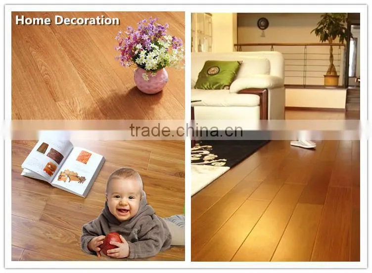 No formadehyde eco friendly click lock heating flooring with thermostat