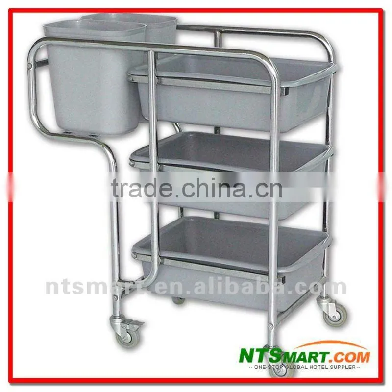 Dinning Plate Collecting Cart