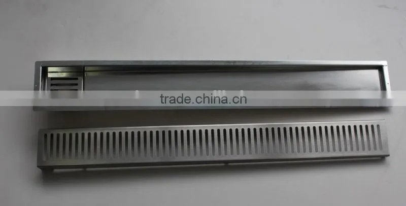 Audemar Stainless Steel 304 Sloped Channel Base Linear Shower Floor Drainer
