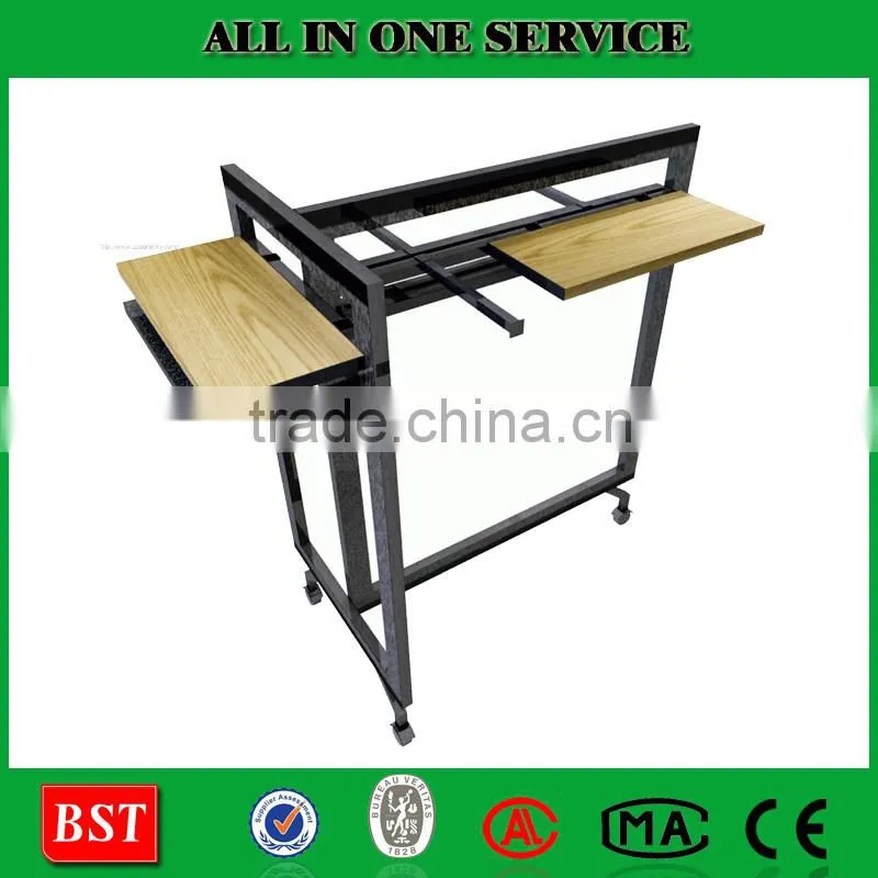 Metal display stand for tiles display