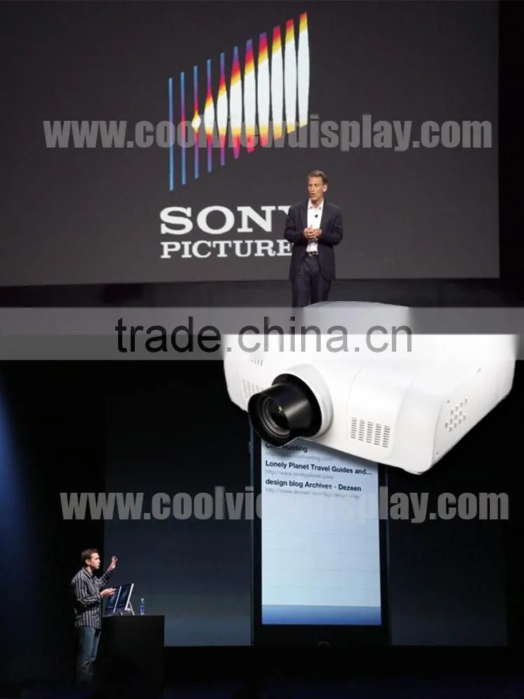 edge blending built in 3LCD Full HD HDMI DVI support wuxga 1920x1200 10000 lumens projector cinema