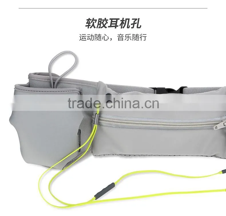 Original Rock Multifunctional Running Belt for Mobile Phone below 5.5 inch with zipper Waterproof Sport Pouch Kettle Bag MT-5648