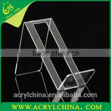 2015 clear acrylic wine display stand Fits up to 6 bottles