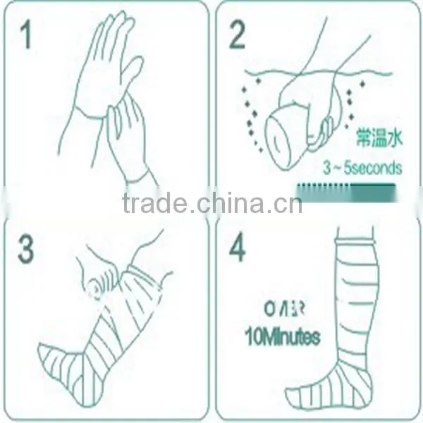 nonreusable medical colors fiberglass bandage