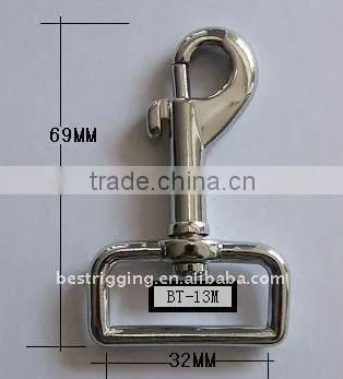 swivel Square Lobster claw Snap Hooks Manufacturing price