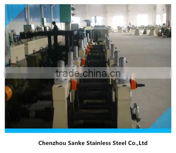 high production stainless steel pipe making machine manufacturer