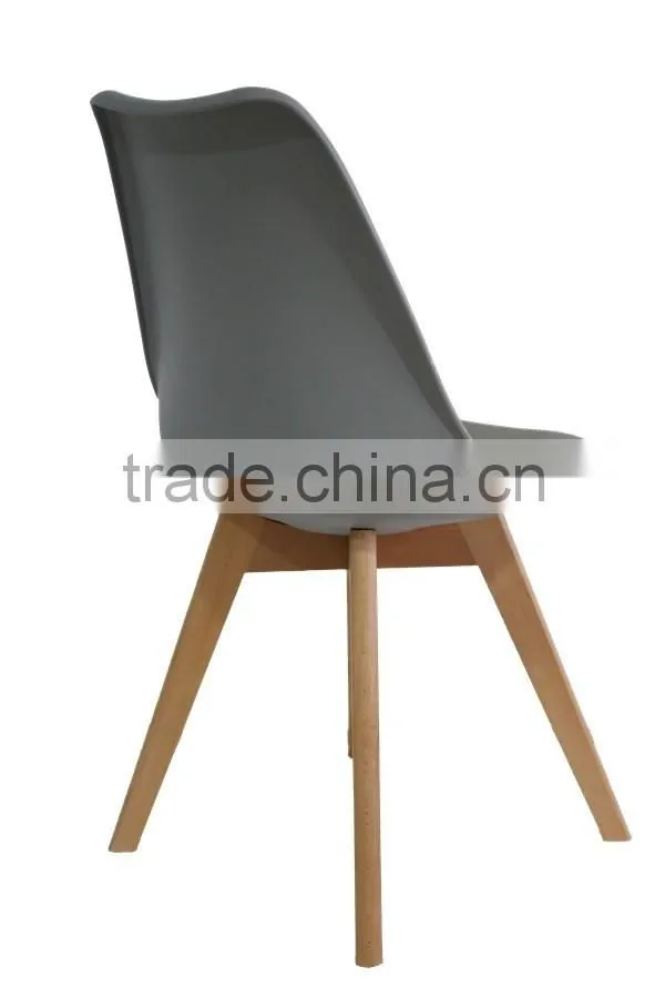 Leather covered foam seat DSW dining chair,HYL-36