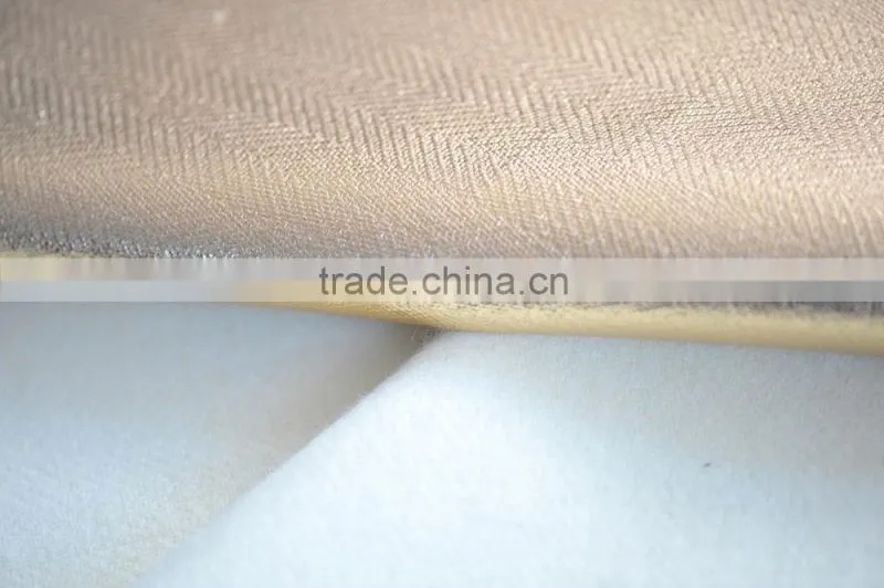 fire retardant and heat resistant para-aramid fabric with aluminium foil coated para-aramid fabric