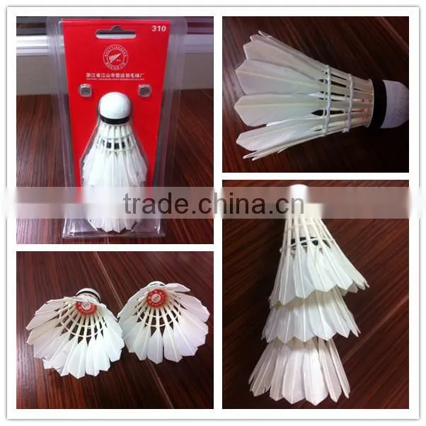 3Pcs Broad Duck Feather Training Shuttlecock Badminton