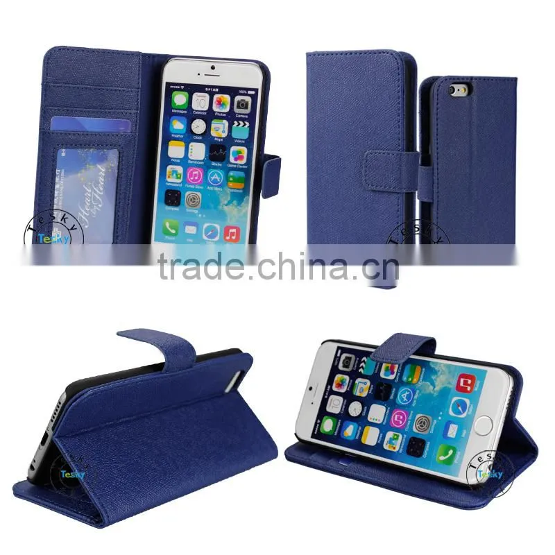 android accessories handmade pu leather mobile phone case for iphone 6