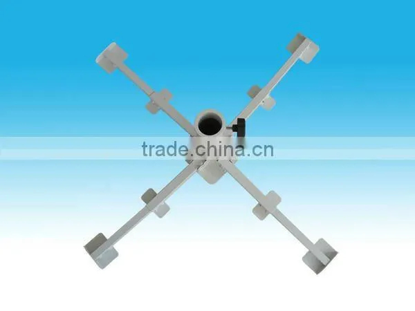 Four legs iron umbrella base for 22mm or 32mm