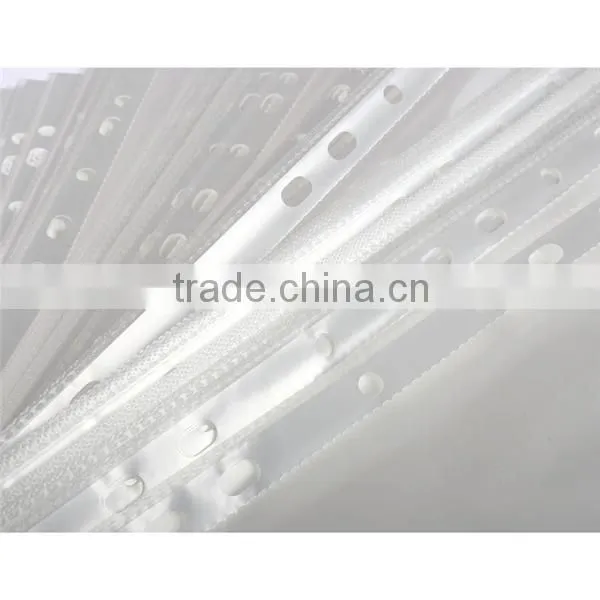 Factory Direct-sale PP 11 A4 Punched Pocket Sheet Protector, Clear Plastic Folder Sheet Protector, Waterproof Sheet Protector