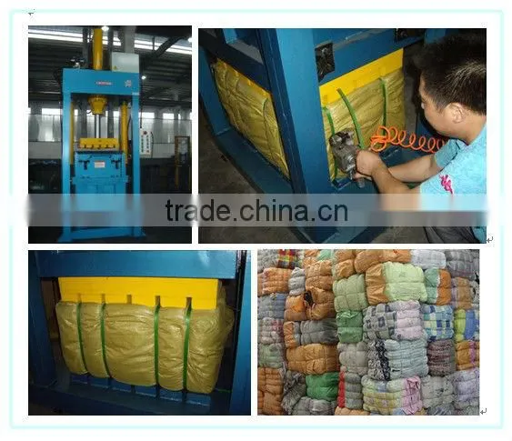 high quality hot selling Old clothes compactor clothes compactor machine