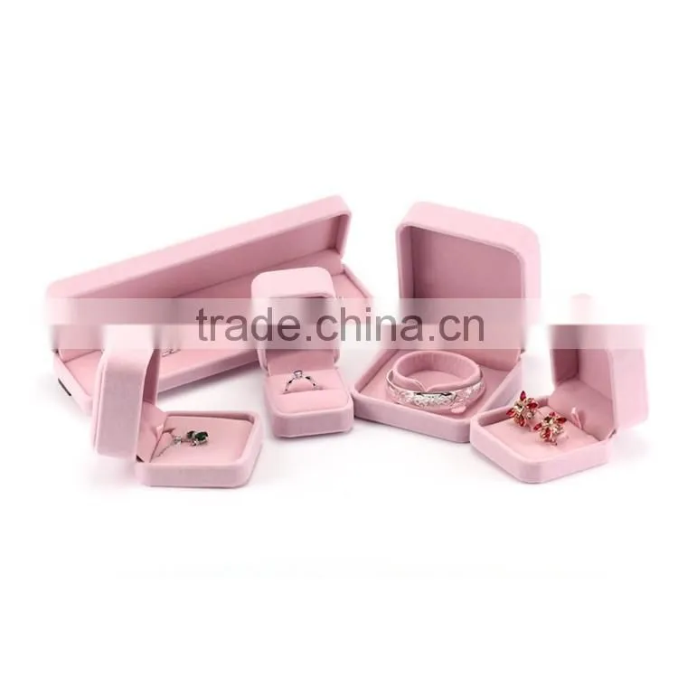pu jewelry box gift box .custom made jewelry box