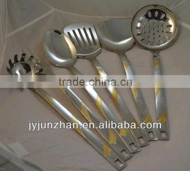 High mirror polishing Stainless Steel kitchen tools utensils made by Junzhan Factory directly and sell directly