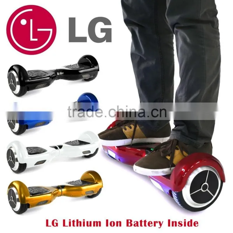6.5inch Latest CE FCC UL UN safe certificates LG battery taotao mother board electric scooter ancheer OS004879