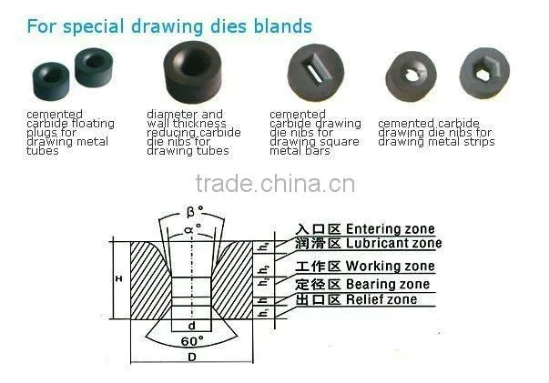 Zhuzhou manufacture carbide die blanks