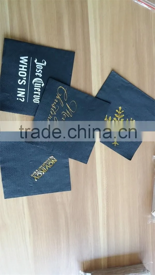 100% virgin wood pulp Dyeing paper napkins