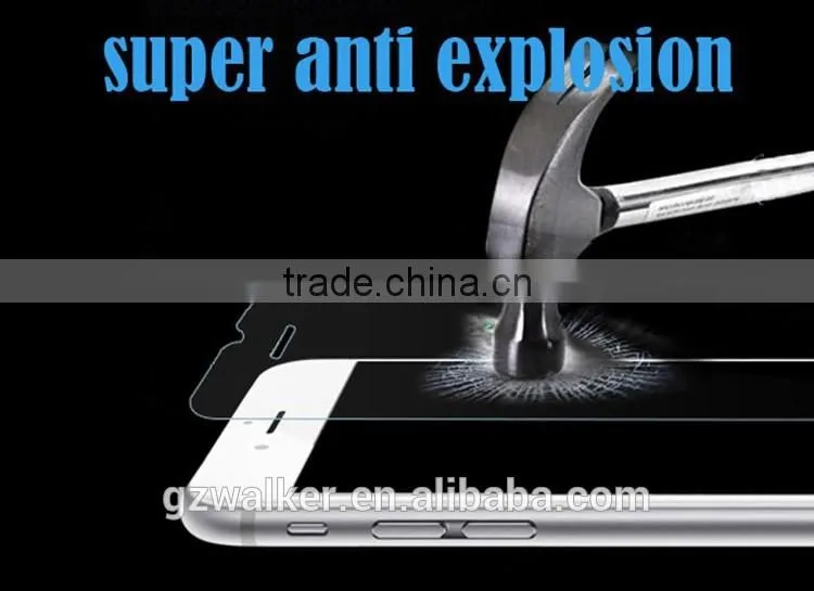 2016 China wholesale 9h privacy tempered glass screen protector for iphone 5 6 6plus